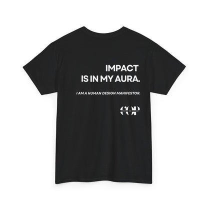 Back text - impact is in my aura